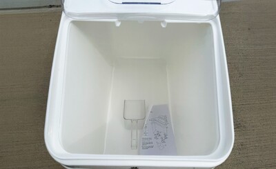 NSF 32 Gallon Mobile Ingredient Rice  Storage Bin IB120L