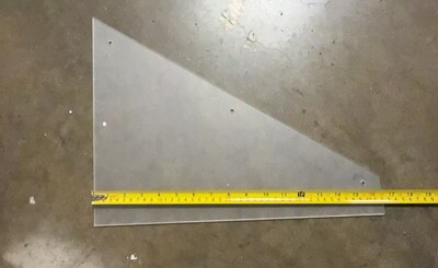 [Parts] SD551S  Plastic Showing Stand Matching Board 16 Ins