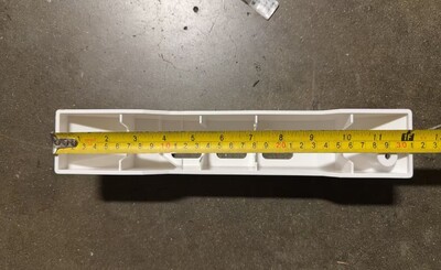 [Parts] White Plastic Accessories
