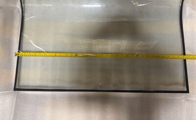 [Parts] CW-160R Bakery Display Case Front Curved Glass