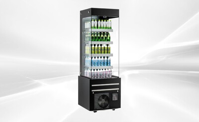 29 in Vertical Open Air Display Merchandisers NSF CF-700