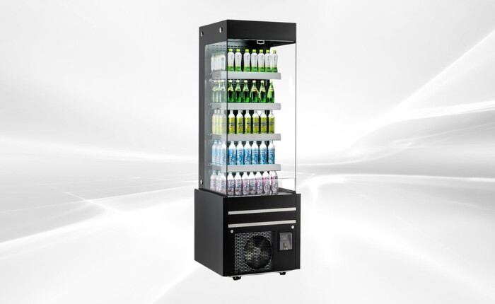 29 in Vertical Open Air Display Merchandisers NSF CF-700