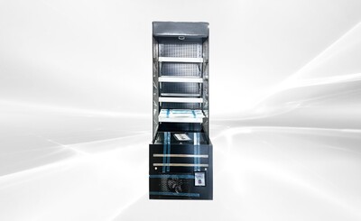 29 in Vertical Open Air Display Merchandisers NSF CF-700