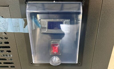 29 in Vertical Open Air Display Merchandisers NSF CF-700