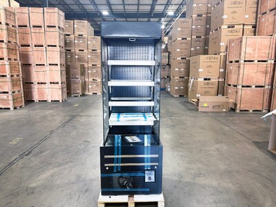 29 in Vertical Open Air Display Merchandisers NSF CF-700