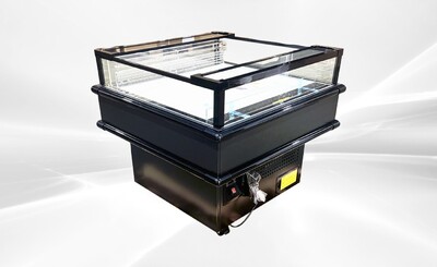 NSF 37 Ins Open Air Display Case Refrigerator CM-900C