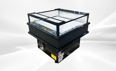 NSF 37 Ins Open Air Display Case Refrigerator CM-900C