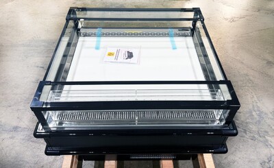 NSF 37 Ins Open Air Display Case Refrigerator CM-900C