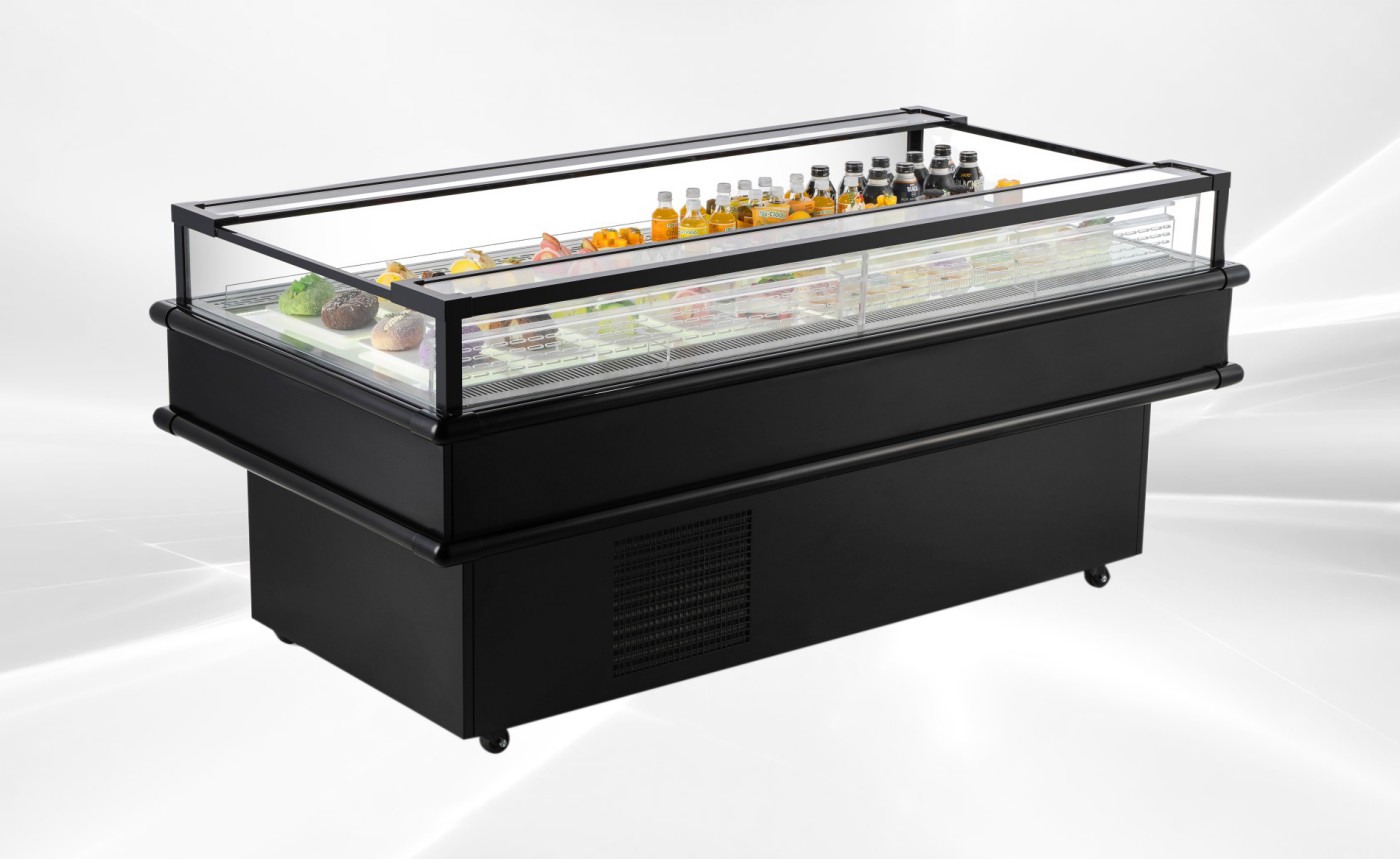 NSF 73 Ins Open Air Display Case Refrigerator CM-1800C