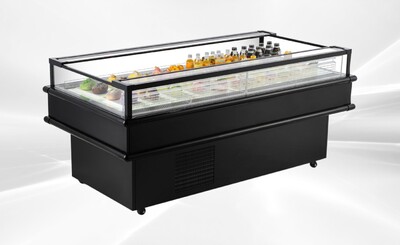 NSF 73 Ins Open Air Display Case Refrigerator CM-1800C