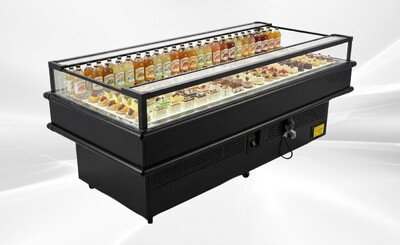 NSF 85 Ins Open Air Display Case Refrigerator CM-2100C