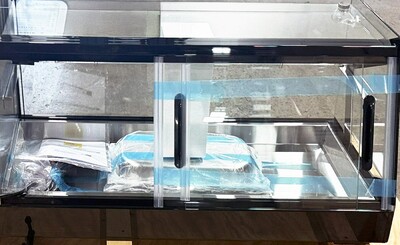 NSF 44 Ins Refrigerated Display Case sushi refrigerator CS-44