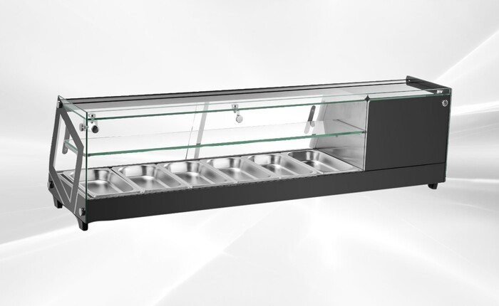 NSF 58 Ins Refrigerated Display Case sushi refrigerator CS-84