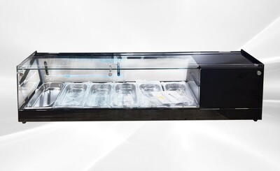 NSF 58 Ins Refrigerated Display Case sushi refrigerator CS-84