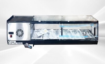 NSF 58 Ins Refrigerated Display Case sushi refrigerator CS-84