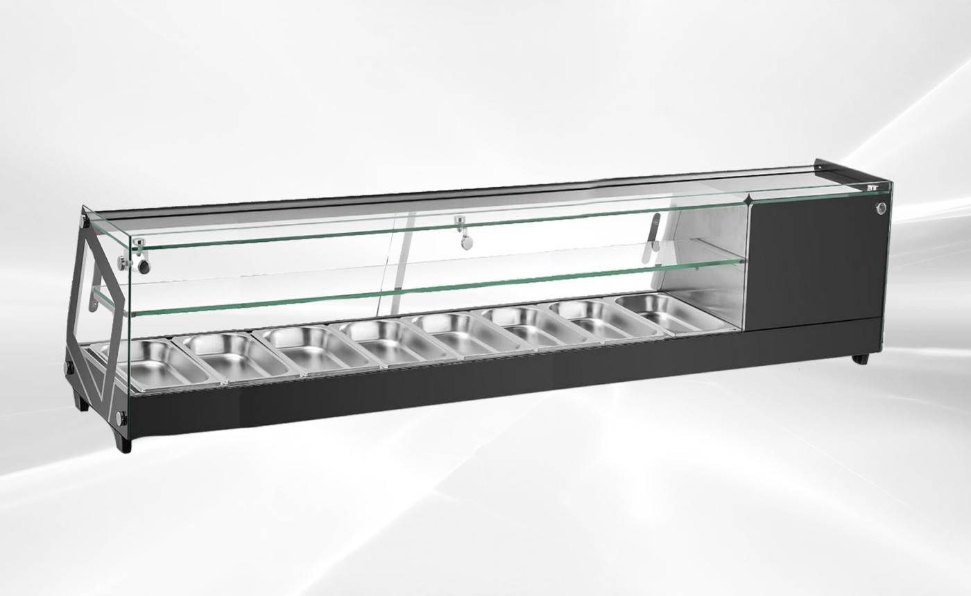 NSF 69 Ins Refrigerated Display Case sushi refrigerator CS-104