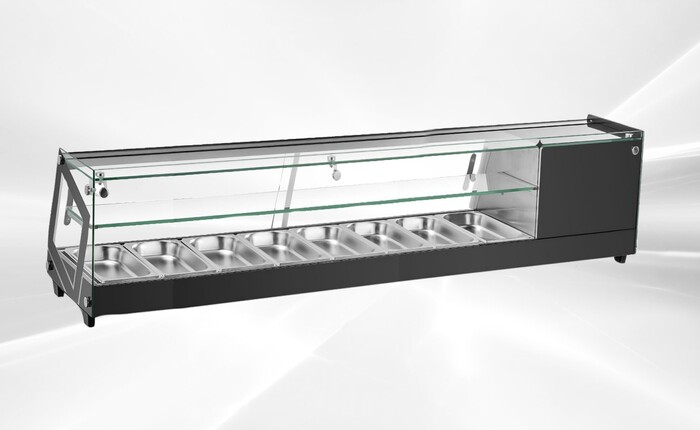 NSF 69 Ins Refrigerated Display Case sushi refrigerator CS-104