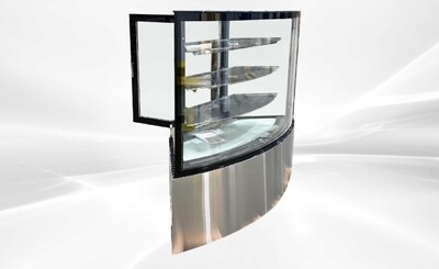 NSF Corner Refrigerated Bakery Display Case CW-351C