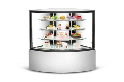NSF Corner Refrigerated Bakery Display Case CW-351C