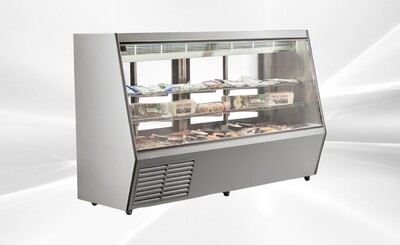 NSF 95 inches seafood raw meat Refrigerated Case CW-1318-350