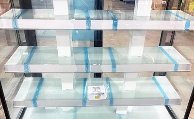 NSF 59 Inches 4 Side Glass Cooler  case Refrigerator  CW-1500