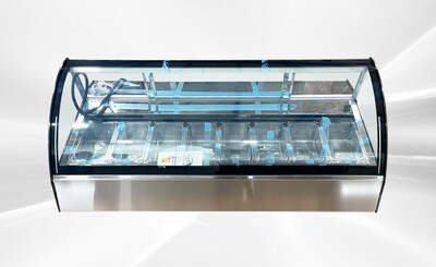 NSF Gelato case Dipping Freezer Ice Cream Cabinet DW-8R