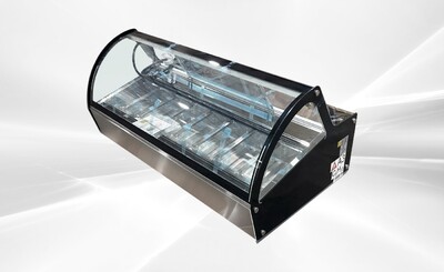 NSF Gelato case Dipping Freezer Ice Cream Cabinet DW-8R