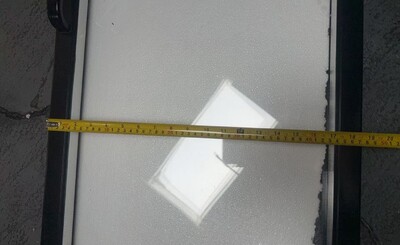 [Parts] UUB24-48g Beer Back Bar Refrigerator Right Glass Door