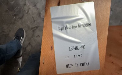 [Parts] UUB24-48g Beer Back Bar Refrigerator Right Glass Door