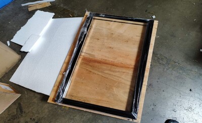 [Parts] UUB24-48g Beer Back Bar Refrigerator Right Glass Door