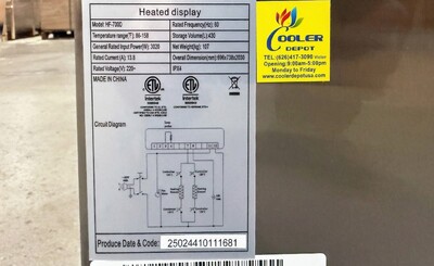 NSF 27 Ins Self Service Hot Food Display Warmer HF-700D