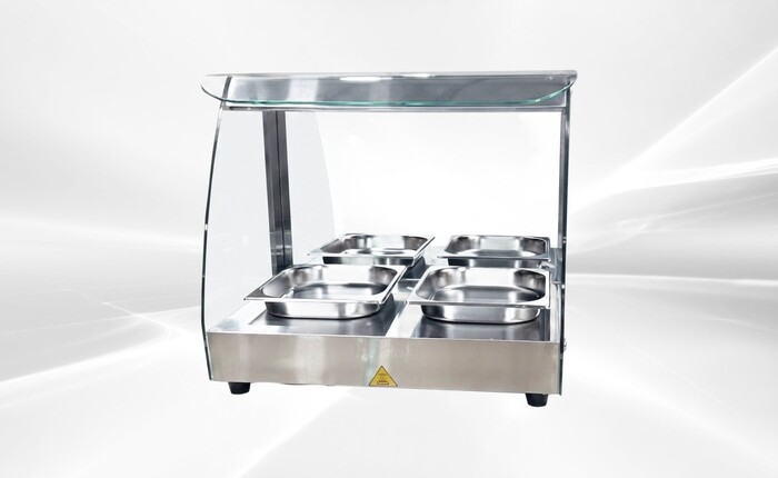 NSF Warmer Countertop Display Cabinet Show Case HW-1D