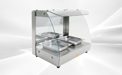 NSF Warmer Countertop Display Cabinet Show Case HW-1D