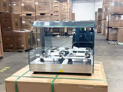 NSF Warmer Countertop Display Cabinet Show Case HW-1D