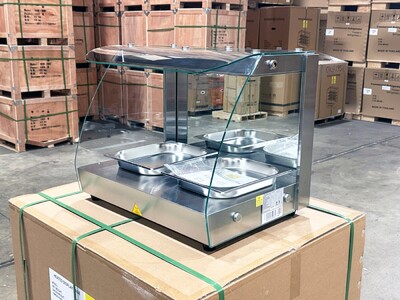 NSF Warmer Countertop Display Cabinet Show Case HW-1D