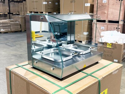 NSF Warmer Countertop Display Cabinet Show Case HW-1D
