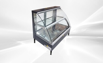 NSF Front Flip-down Glass Countertop Display Warmer HW-2PD-1