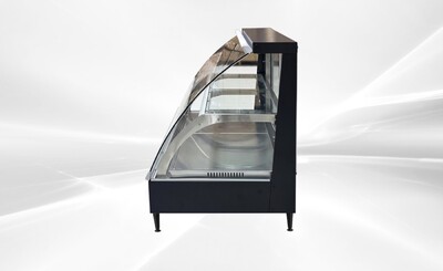 NSF Front Flip-down Glass Countertop Display Warmer HW-2PD-1