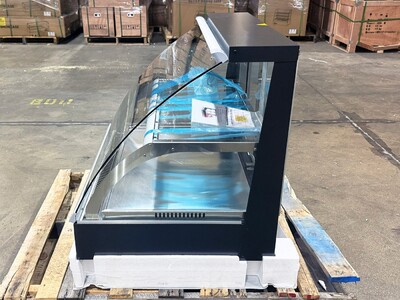 NSF Front Flip-down Glass Countertop Display Warmer HW-2PD-1