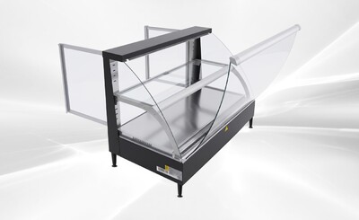 NSF Full Service Countertop Heated Display Case Warmer HW-3PD-1