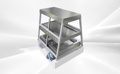 NSF  Full Service Dual Shelf Merchandiser Warmer HWS-2PD