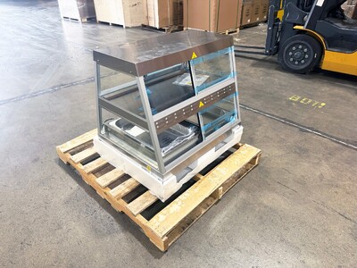 NSF  Full Service Dual Shelf Merchandiser Warmer HWS-2PD