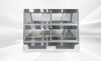 NSF  Full Service Dual Shelf Merchandiser Warmer HWS-3PD