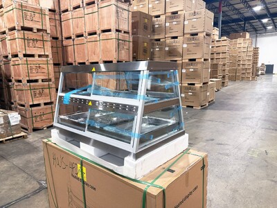 NSF  Full Service Dual Shelf Merchandiser Warmer HWS-3PD