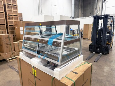 NSF  Full Service Dual Shelf Merchandiser Warmer HWS-3PD
