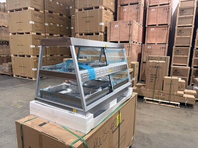 NSF  Full Service Dual Shelf Merchandiser Warmer HWS-3PD