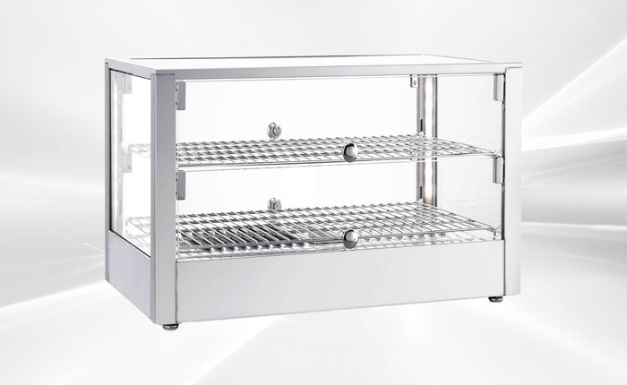 NSF 27 ins 2 Shelf Countertop Food Warmer Display HW-80