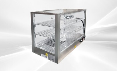 NSF 27 ins 3 Shelf Countertop Food Warmer Display HW-115