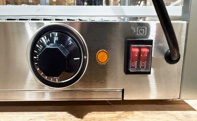 NSF 27 ins 3 Shelf Countertop Food Warmer Display HW-115
