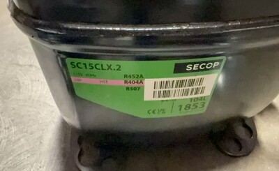 [Parts] MG12L-2S Slushy Making Machine Compressor SC15CLX.2